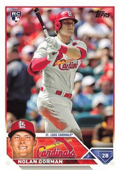 #16 Nolan Gorman - St. Louis Cardinals - 2023 Topps Baseball
