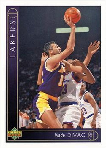 #16 Vlade Divac - Los Angeles Lakers - 1993-94 Upper Deck Basketball