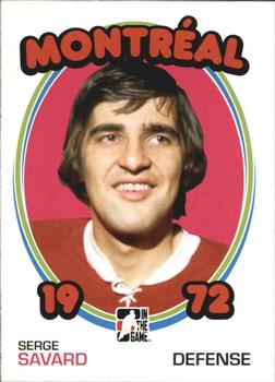 #16 Serge Savard - Montreal Canadiens - 2009-10 In The Game 1972 The Year In Hockey