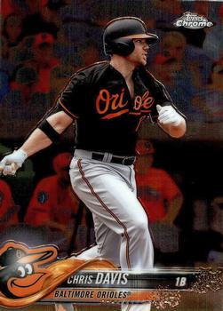 #16 Chris Davis - Baltimore Orioles - 2018 Topps Chrome Baseball