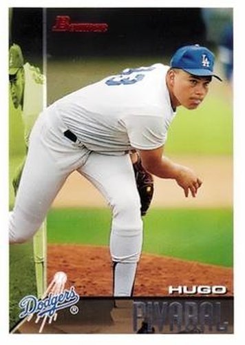 #16 Hugo Pivaral - Los Angeles Dodgers - 1995 Bowman Baseball