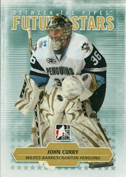 #16 John Curry - Wilkes-Barre/Scranton Penguins - 2009-10 In The Game Between The Pipes Hockey