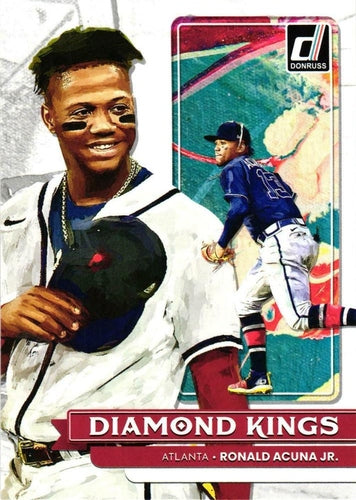#16 Ronald Acuna Jr. - Atlanta Braves - 2022 Donruss Baseball