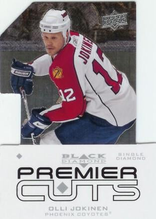 #PDC16 Olli Jokinen - Phoenix Coyotes - 2008-09 Upper Deck Black Diamond - Premier Die Cut Hockey