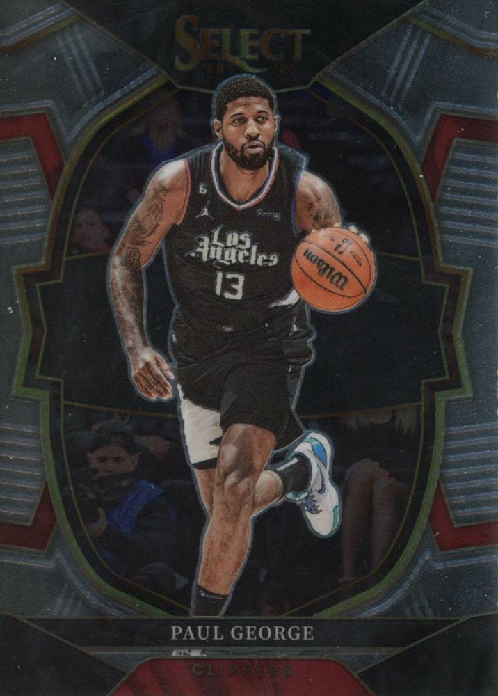 #16 Paul George - Los Angeles Clippers - 2022-23 Panini Select Basketball