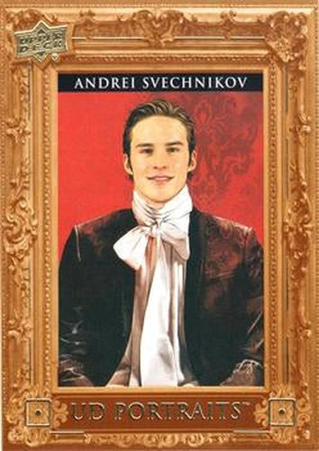#P-16 Andrei Svechnikov - Carolina Hurricanes - 2023-24 Upper Deck - UD Portraits Hockey