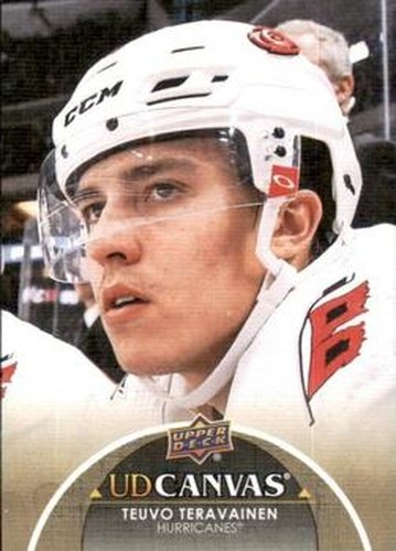 #C16 Teuvo Teravainen - Carolina Hurricanes - 2021-22 Upper Deck - UD Canvas Hockey