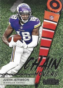 #CM-JJE Justin Jefferson - Minnesota Vikings - 2021 Panini Contenders - Chain Movers Football