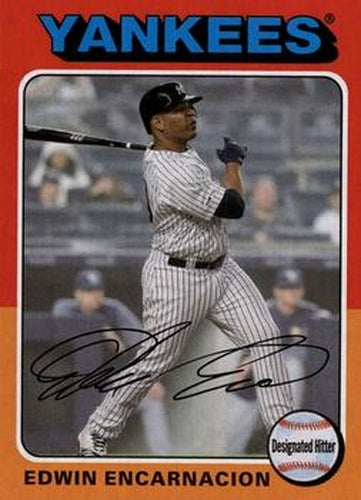 #170 Edwin Encarnacion - New York Yankees - 2019 Topps Archives Baseball