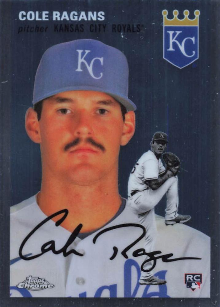 #170 Cole Ragans - Kansas City Royals - 2023 Topps Chrome Platinum Anniversary Baseball