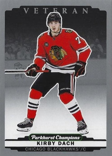 #170 Kirby Dach - Chicago Blackhawks - 2022-23 Parkhurst Champions - Silver Hockey