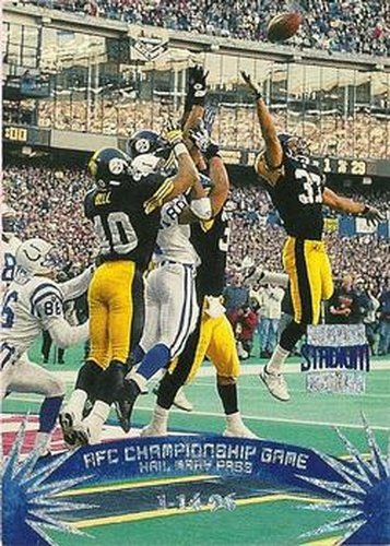 #170 AFC Championship Game - Pittsburgh Steelers / Indianapolis Colts - 1996 Stadium Club Football