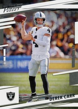 #170 Derek Carr - Las Vegas Raiders - 2022 Panini Prestige Football