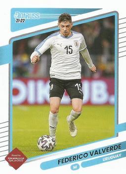 #170 Federico Valverde - Uruguay - 2021-22 Donruss Road to FIFA World Cup Qatar 2022 Soccer