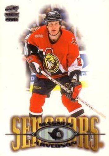 #170 Magnus Arvedson - Ottawa Senators - 2000-01 Pacific Paramount Hockey