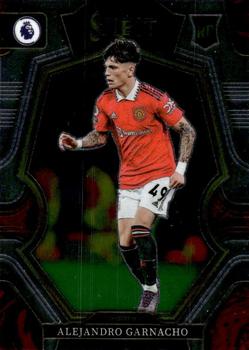 #170 Alejandro Garnacho - Manchester United - 2022-23 Panini Select Premier League Soccer