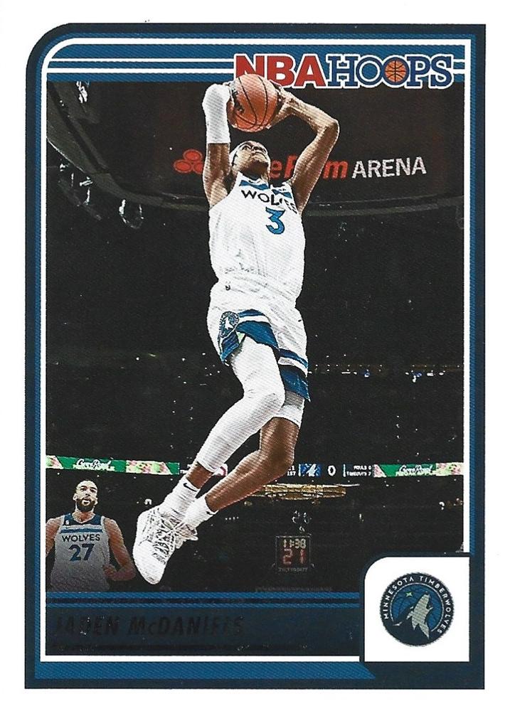 #170 Jaden McDaniels - Minnesota Timberwolves - 2023-24 Hoops Basketball