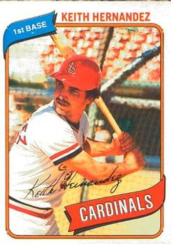 #170 Keith Hernandez - St. Louis Cardinals - 1980 O-Pee-Chee Baseball