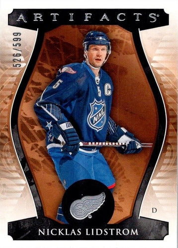#170 Nicklas Lidstrom - Detroit Red Wings - 2023-24 Upper Deck Artifacts Hockey