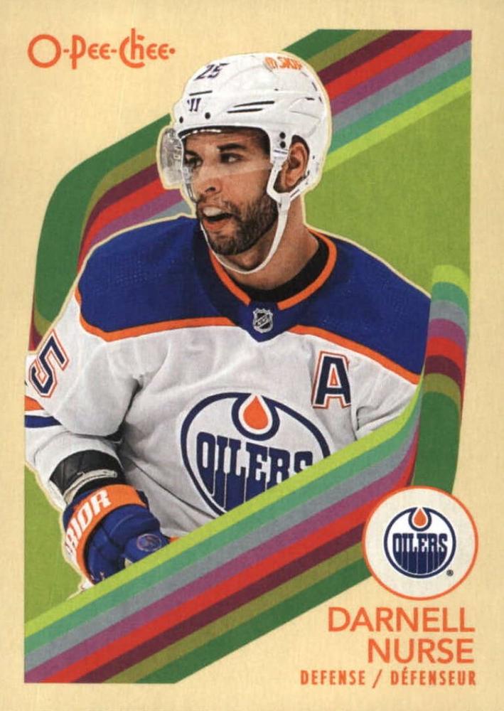 #170 Darnell Nurse - Edmonton Oilers - 2023-24 O-Pee-Chee - Retro Hockey