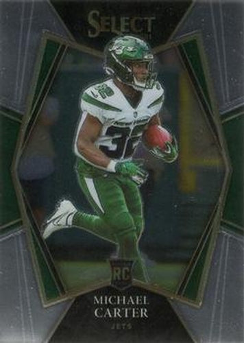 #171 Michael Carter - New York Jets - 2021 Panini Select Football