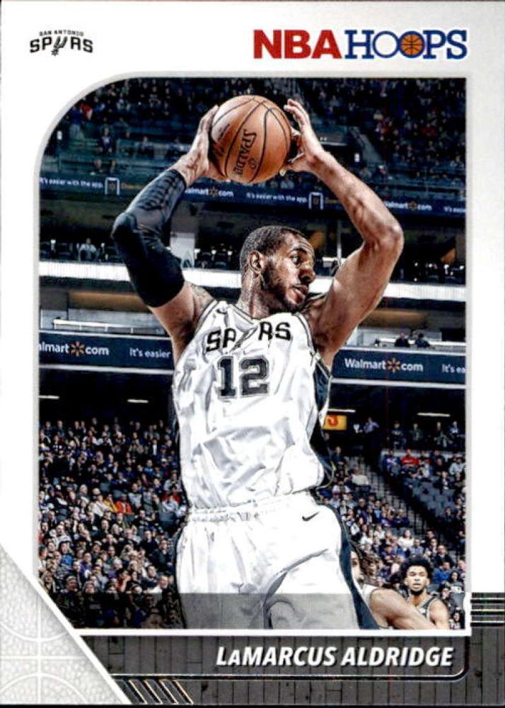 #171 LaMarcus Aldridge - San Antonio Spurs - 2019-20 Hoops Basketball