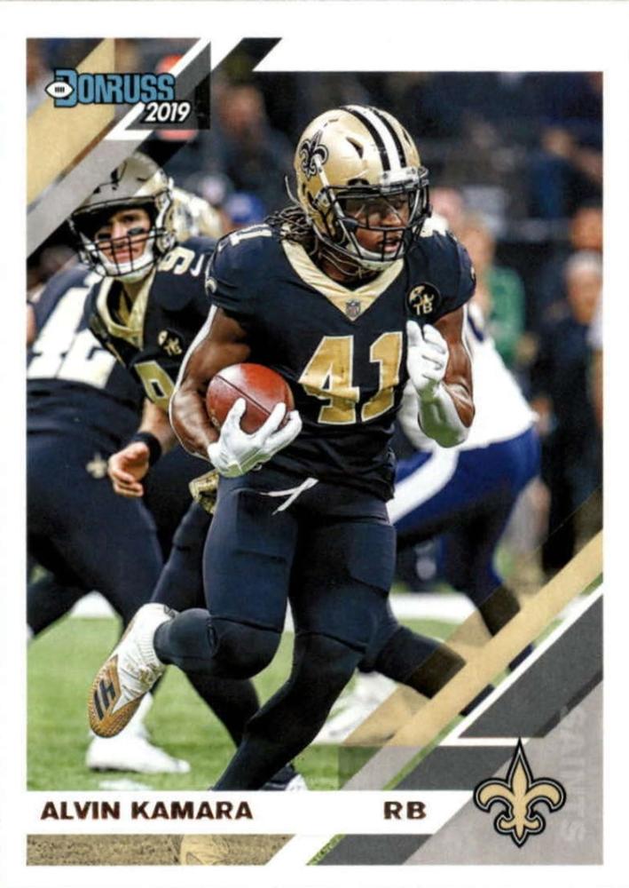 #171 Alvin Kamara - New Orleans Saints - 2019 Donruss Football