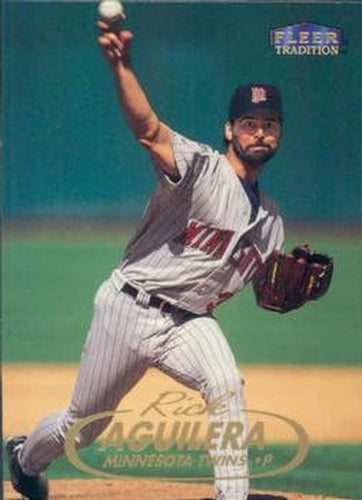 #171 Rick Aguilera - Minnesota Twins - 1998 Fleer Tradition Baseball