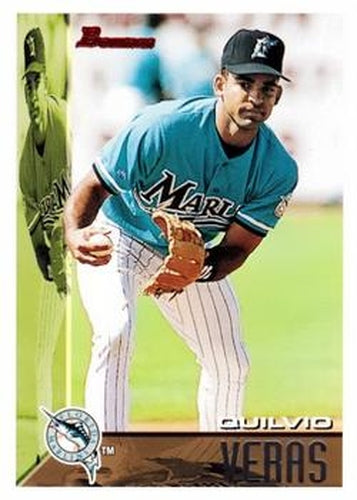 #171 Quilvio Veras - Florida Marlins - 1995 Bowman Baseball