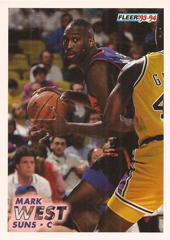 #171 Mark West - Phoenix Suns - 1993-94 Fleer Basketball
