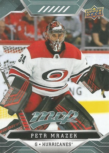 #171 Petr Mrazek - Carolina Hurricanes - 2019-20 Upper Deck MVP Hockey
