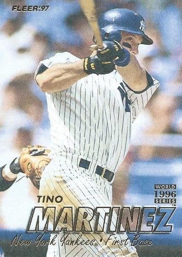 #171 Tino Martinez - New York Yankees - 1997 Fleer Baseball