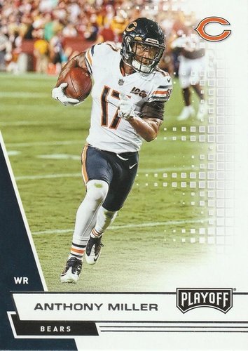 #171 Anthony Miller - Chicago Bears - 2020 Panini Playoff Football