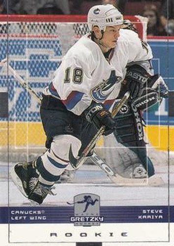 #171 Steve Kariya - Vancouver Canucks - 1999-00 Upper Deck Wayne Gretzky Hockey