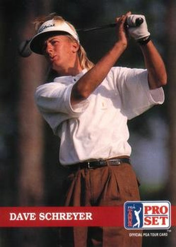 #171 Dave Schreyer - 1992 Pro Set PGA Tour Golf