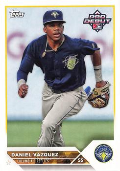 #PD-171 Daniel Vazquez - Columbia Fireflies - 2023 Topps Pro Debut Baseball