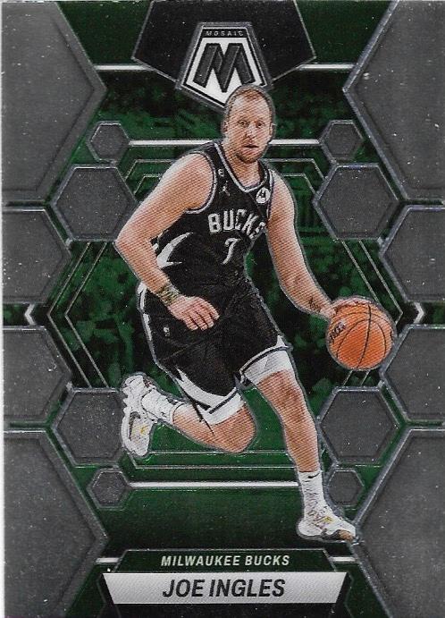 #171 Joe Ingles - Milwaukee Bucks - 2022-23 Panini Mosaic Basketball