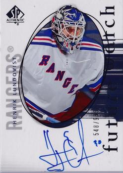 #171 Henrik Lundqvist - New York Rangers - 2005-06 SP Authentic Hockey