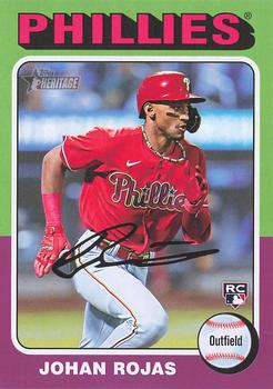 #171b Johan Rojas - Philadelphia Phillies - 2024 Topps Heritage Baseball