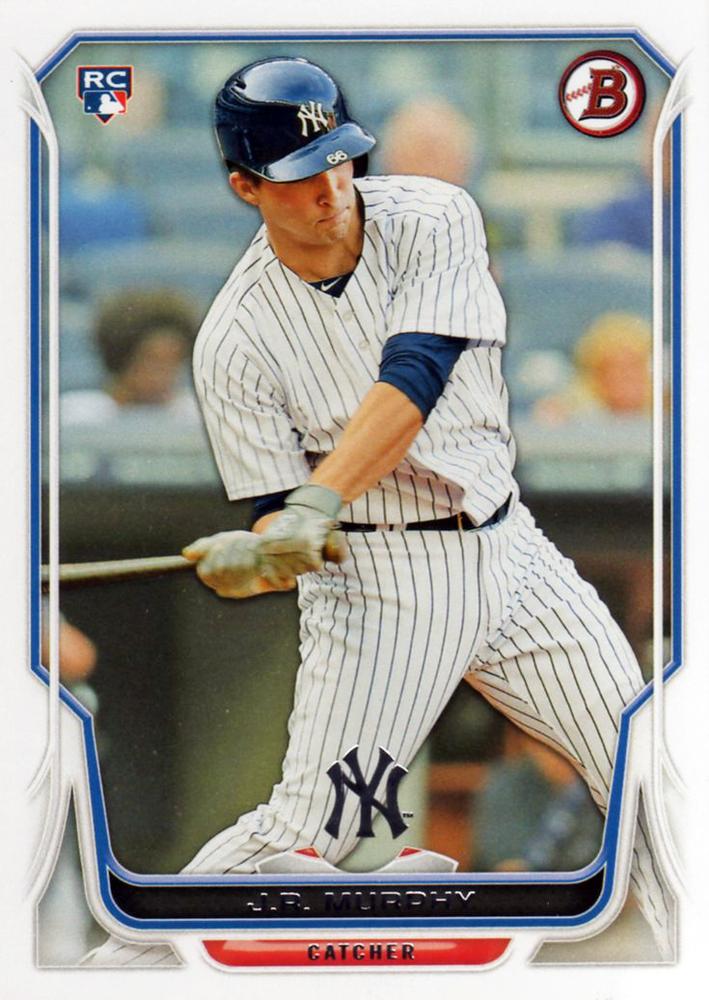 #172 J.R. Murphy - New York Yankees - 2014 Bowman Baseball