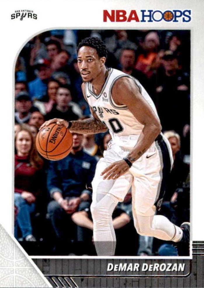 #172 DeMar DeRozan - San Antonio Spurs - 2019-20 Hoops Basketball