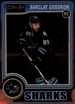 #172 Barclay Goodrow - San Jose Sharks - 2014-15 O-Pee-Chee Platinum Hockey