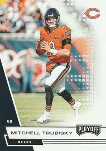 #172 Mitchell Trubisky - Chicago Bears - 2020 Panini Playoff Football