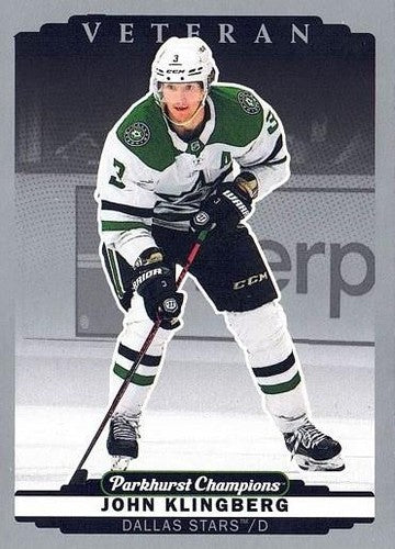 #172 John Klingberg - Dallas Stars - 2022-23 Parkhurst Champions - Silver Hockey