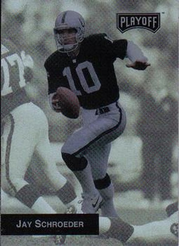 #172 Jay Schroeder - Cincinnati Bengals - 1993 Playoff Football