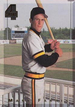 #172 Mark Farris - Pittsburgh Pirates - 1994 Classic Four Sport