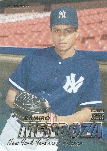 #172 Ramiro Mendoza - New York Yankees - 1997 Fleer Baseball