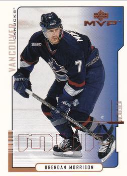 #172 Brendan Morrison - Vancouver Canucks - 2000-01 Upper Deck MVP Hockey