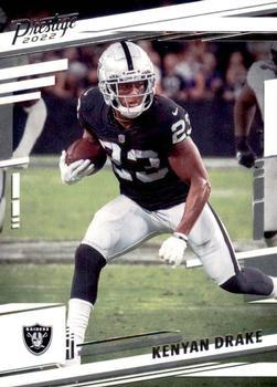 #172 Kenyan Drake - Las Vegas Raiders - 2022 Panini Prestige Football