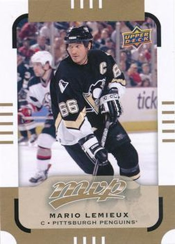 #172 Mario Lemieux - Pittsburgh Penguins - 2015-16 Upper Deck MVP Hockey